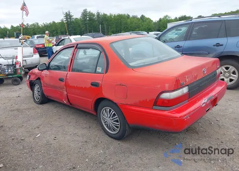 1997 Toyota Corolla Ce/Std z USA, uszkodzony, nr VIN 1NXBA02E2VZ659837